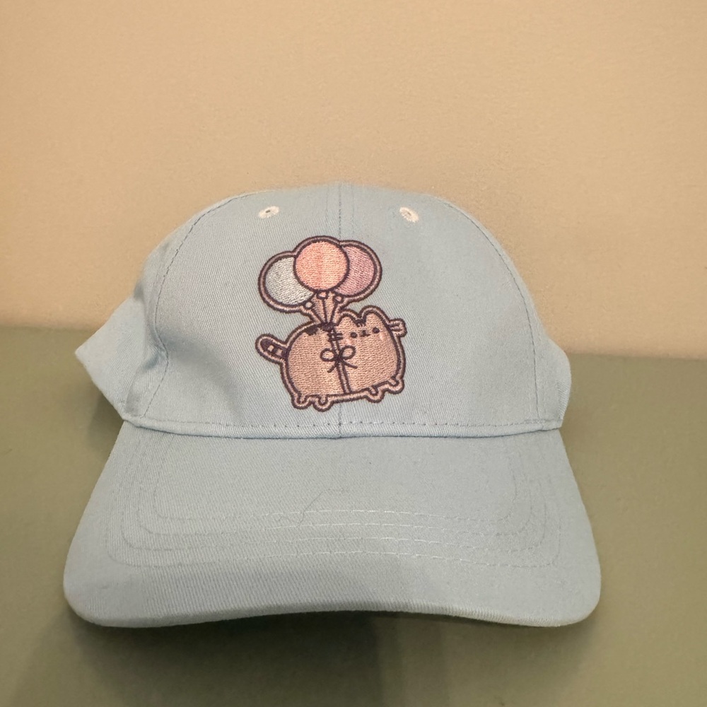 Pusheen Box Exclusive 15th Anniversary Spring 2025 Blue Hat With Balloons NWT
